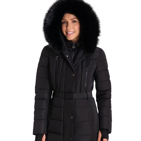 Michael Kors Belted Coat - Picture 3 of 4